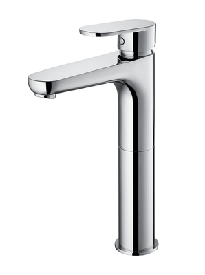 Einhand-Waschtischarmatur, hoch, 35-mm-Kartusche, heißes, kaltes Wasser, Chrom