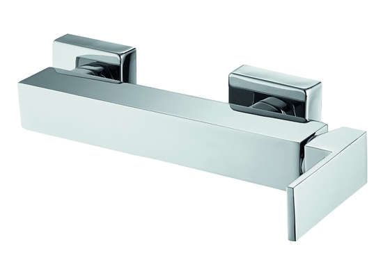 Einfacher quadratischer Duschmischer-Hahn-Zink-Griff, eleganter Rostschutz