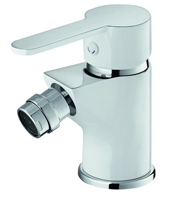 Zeitgenössischer Einloch-Bidet-Toilettenhahn, schwenkbarer Waschtisch-Sprühhahn