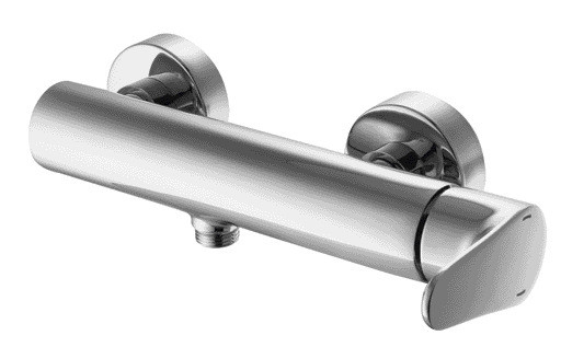 An der Wand befestigte 1/2 Verbindungen des Chrome-Einhebelduschmischer-Hahn-des Zoll-S