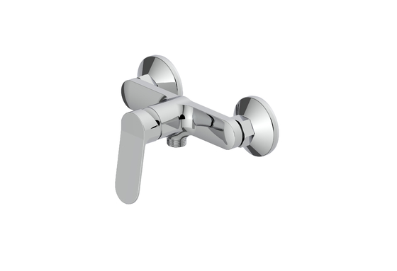 Duschmischer-Tap mit einem einzigen Hebel Wandmontiertes Bad 1/2 Dusch-Ausgang