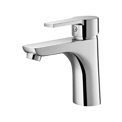 Polierte 3-Loch-Badezimmer-Waschtischarmaturen, Waschraum-Wasserhahn, korrosionsbeständig