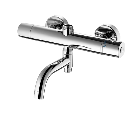 Temperatur- und Durchflusseinstellung Thermostatischer Wasserhahn Thermostatischer Mischer