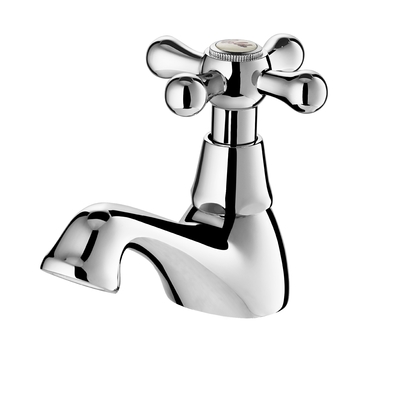 CONNE Badezimmer-Wasserhahn mit zwei Griffen zur Deckmontage, 1/2-Zoll-Anschluss
