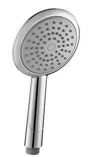 Multifunktionaler Hochdruck-Handbrausekopf, verchromt