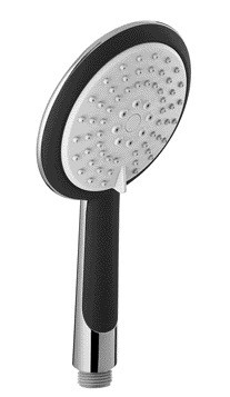 Umweltfreundliche Badezimmer-Dusche-Ersatzteile Kühler schwarzer Handbrausekopf