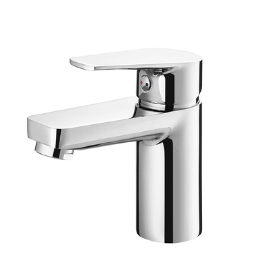 Badezimmer Waschbecken Wasserhahn Mischbatterie Becken Kalt Warmwasser 3/8 Zoll