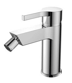184mm brachte hohe 160mm lange Bidet-Mischer-Hahn-Plattform Becken-Hähne an
