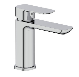 Badezimmermischer-Kran für Becken, Einhebelmischer-Kran für Becken-Kran Chrome Platz sparen
