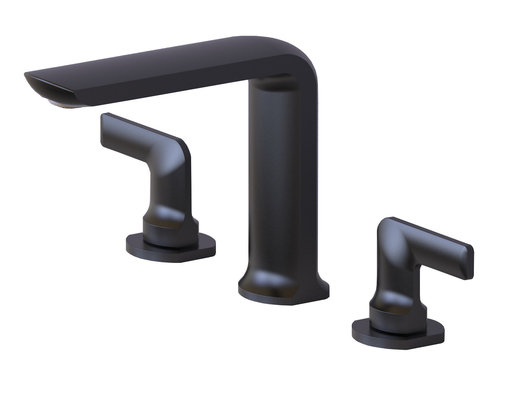 Badezimmerhahn in klassischem Design Zwei Hebel Mischerhahn für Schalter Waschbecken Drei-Loch